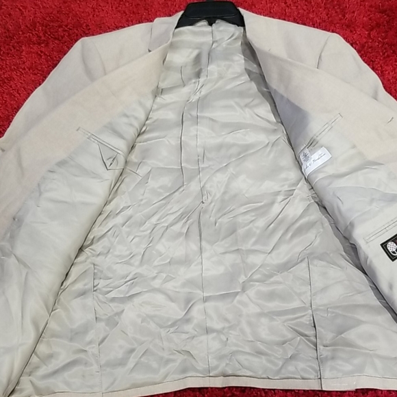 NWT John W. Nordstrom Men's Linen Sports Jacket - Picture 4 of 5